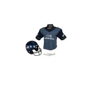  Seattle Seahawks NFL Jersey and Helmet Set Sports 