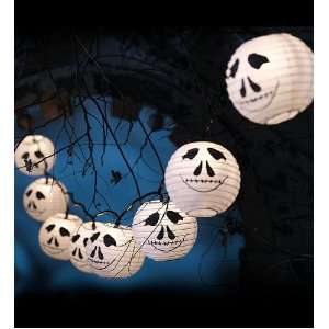    Mr. Bones Halloween Paper Lantern String Lights Toys & Games