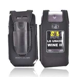  BLACK For Body Glove LG Wine II Hard Case Belt Clip 