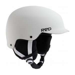 Red Mutiny Snowboard Helmet White 