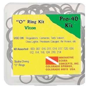   Innovative Pro Viton Scuba O Ring Kit (40 Pieces)