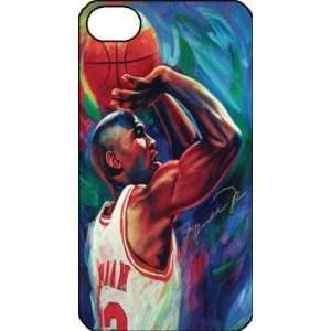  Michael Jordan MJ Chicago Bulls NBA iPhone 4 iPhone4 Black 