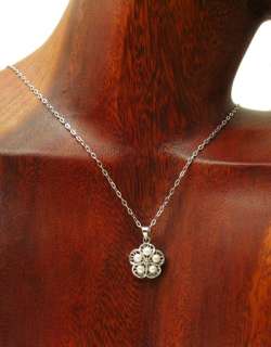 Sterling Silver RHODIUM OVAL ROLO chain necklace KB066  