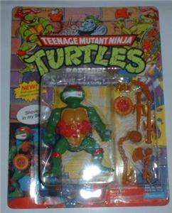   Ninja Turtles Raphael with Storage Shell Figure 1991 MOC TMNT  