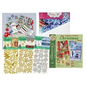  Hot Off The Press   Christmas Cards Busy Scrapper Kit 
