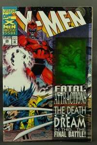 Vintage Marvel Comic Book X Men 25 Anniversary Issue Hologram Cover 