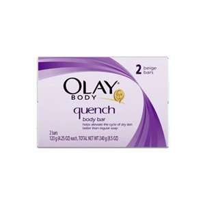 Olay Moisturizing Bars, Quench, Beige 2   4.25 oz (120 g) bars [8.5 oz 