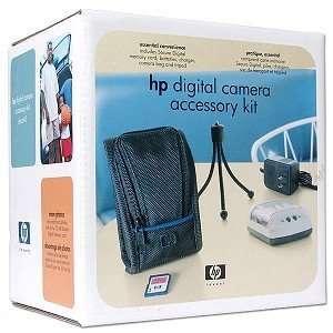  HP Digital Camera Accessory Kit w/SD Card Bag Charger More 