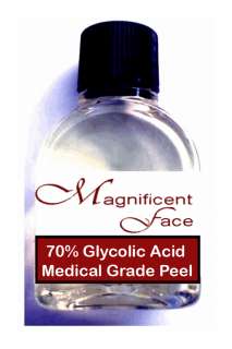 70% Glycolic Acid++Professional Medical Grade++For Wrinkles, Stretch 