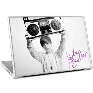   14 in. Laptop For Mac & PC  Justin Bieber  Boombox Skin by MusicSkins