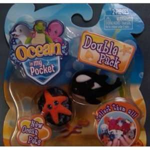 Ocean in My Pocket Killer Whale and Clam Toys & Games