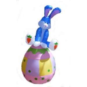  6 Ft.   Gemmy Easter Airblown Inflatable   Happy Easter 