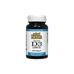  Vitamin D3 5000IU   Essential For Strong Bones and Teeth 