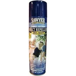  Sawyer Insect Repellent 25% DEET  6.5 oz aerosol Health 