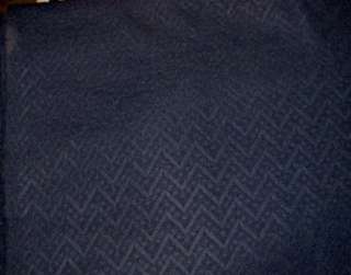 DARK NAVY BLUE Poly Chenille Knit Fabric 63 wide unit  