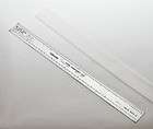 Stainless Steel Model Railroaders Ruler 12