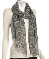 sayami black paisley printed cashmere scarf user rating beautiful 