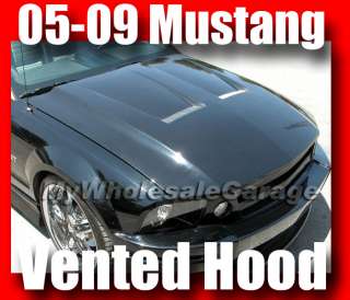 05 06 07 08 09 Mustang AIT B Magic Vented FRP SVT Hood  
