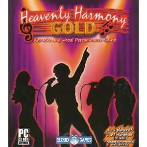 Heavenly Harmony Gold Karaoke and Vocal Performance Game CD Rom with 