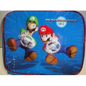  Super Mario Mariokart Wii Lunch Bag [Mario and Luigi 