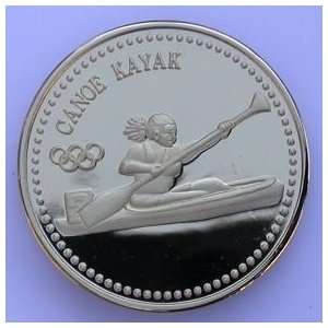  Olympic Gold Coin Canoe Kayak 