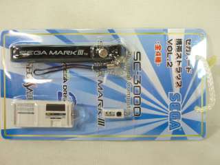 SEGA MARKIII Mark III 3 CONSOLE CHARM COLLECTION Lanyard Strap Import 