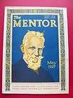 THE MENTOR MAGAZINE May 1927 George Bernard Shaw VGC items in 