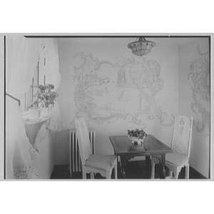   North, Forest Hills, New York. Breakfast room 1944
