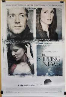 2001 THE SHIPPING NEWS Original Movie Poster KEVIN SPACEY JULIANNE 