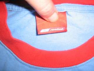   HOUSTON OILERS AFL NFL REEBOK jersey shirt tennessee titans size L