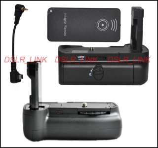   Vertical Battery Grip + IR Remote for Nikon D3100 D5100 camera  