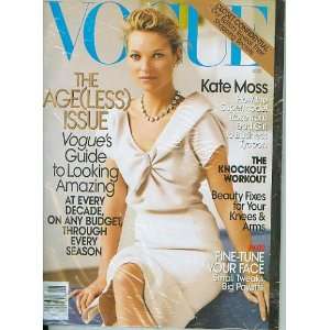 Vogue August 2008 Kate Moss Vogue  Books