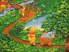   Winnie the Pooh & Friends in the Woods Fleece Fabric by the Yard