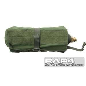  MOLLE Horizontal CO2 Air Tank Pouch (Large) (Olive Drab 