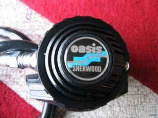 SCUBA DIVING PRE OWNED SHERWOOD OASIS PRIMARY SECOND STAGE REGULATOR 