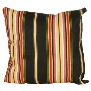 Set Of 2) Outdoor Pillows 16 Square Sullivan Noir  