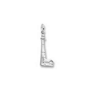  Tybee Lighthouse, GA Charm   Sterling Silver Jewelry