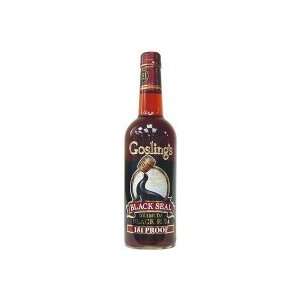  Gosling Black Seal Dark 151 Rum 750ml Grocery & Gourmet 