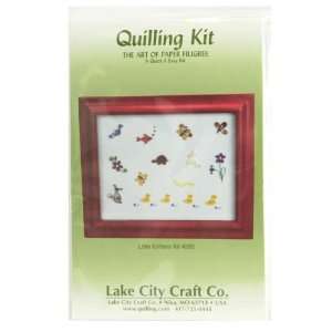  Quick & Easy Quilling Kit Little Critters