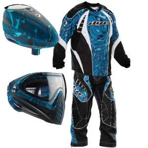 Dye 2012 C12 Paintball Jersey + C12 Pants + i4 Goggle + Rotor Loader 