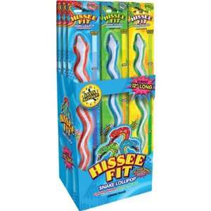 Hissee Fit Snake Lollipops 18 Count Grocery & Gourmet Food