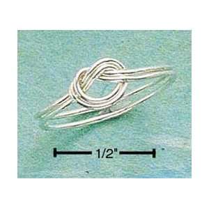  STERLING SILVER DOUBLE LOVE KNOT Jewelry