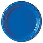 new solo cup company plastic plates 9 blue 25 pack expedited shipping 
