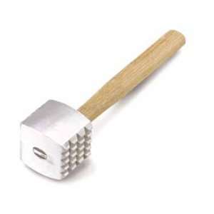 Tablecraft Cast Aluminum Meat Tenderizer With Wooden Handle  