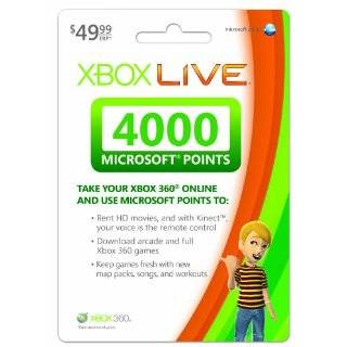 Xbox 360 LIVE 4000 Points