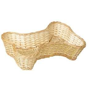  Wald Imports 16 Inch Willow Dog Bone Basket