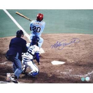 Mike Schmidt Philadelphia Phillies   World Series   Autographed 16x20 