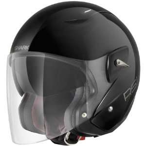  Shark RSJ Solid Open Face Helmet Small  Black Automotive
