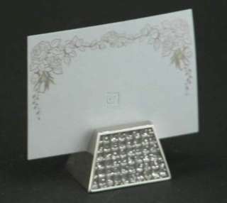 SET OF FOUR GLITTER GALORE PLACE CARD HOLDERS  