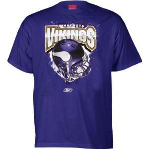  Minnesota Vikings Youth Helmet T Shirt